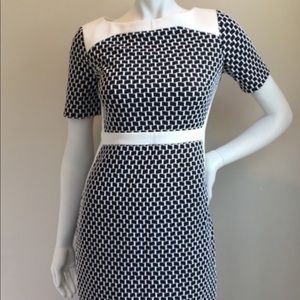 Black and white dress